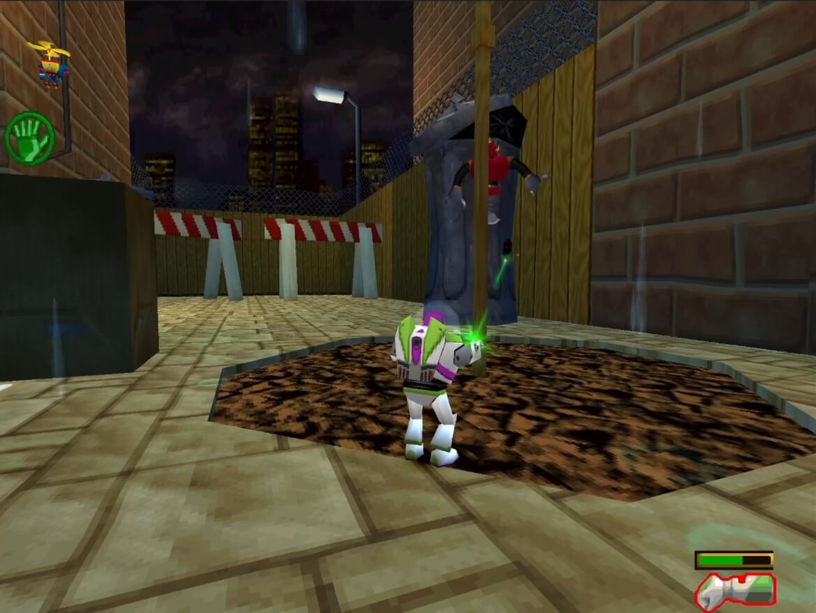 Toy Story 2 Buzz Lightyear to the Rescue - геймплей игры на PlayStation